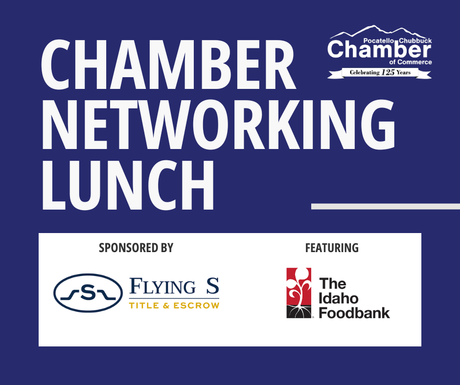 Chamber Networking Lunch sponsored by Portneuf Health Trust, Pocatello, September 4, 2026