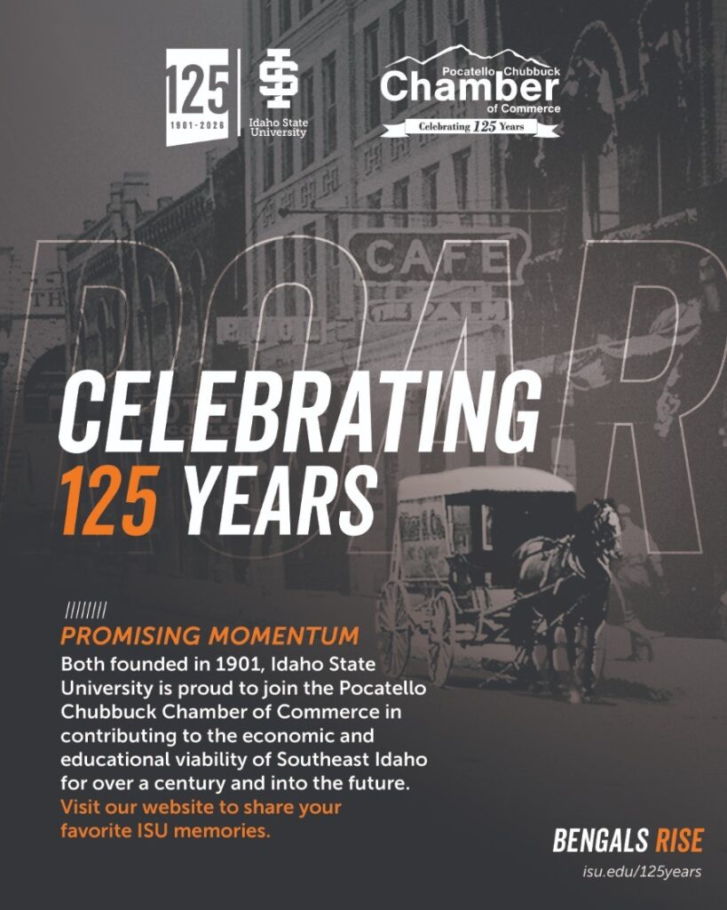 Commerce and Campus: Celebrating 125 Years, Pocatello, September 17, 2026