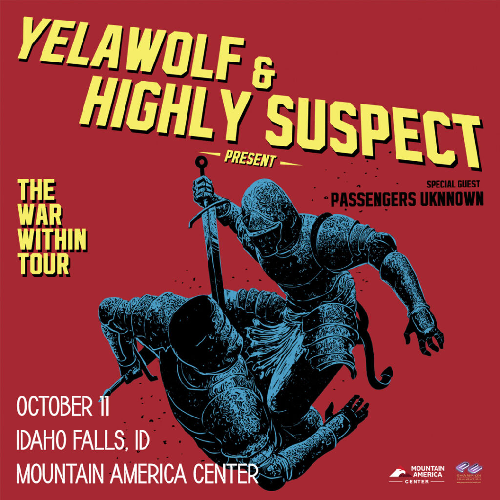 Yelawolf & Highly Suspect – The War Within Tour, Idaho Falls, October 11, 2026