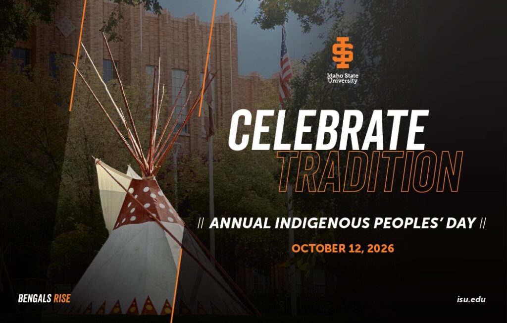 2026 Indigenous Peoples’ Day, Pocatello, October 12, 2026